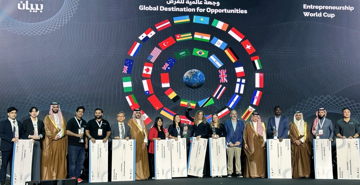 Swijin wins USD 250,000 at the Entrepreneurship World Cup in Riyadh
