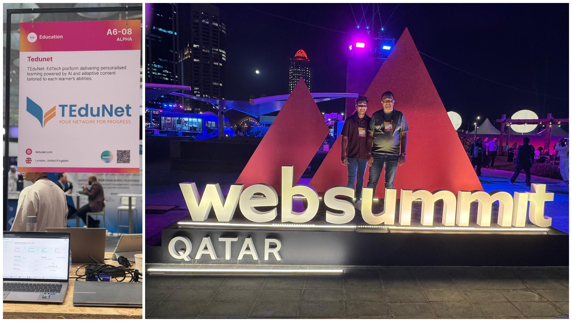 UK startup Tedunet takes global stage at Web Summit Qatar 2026