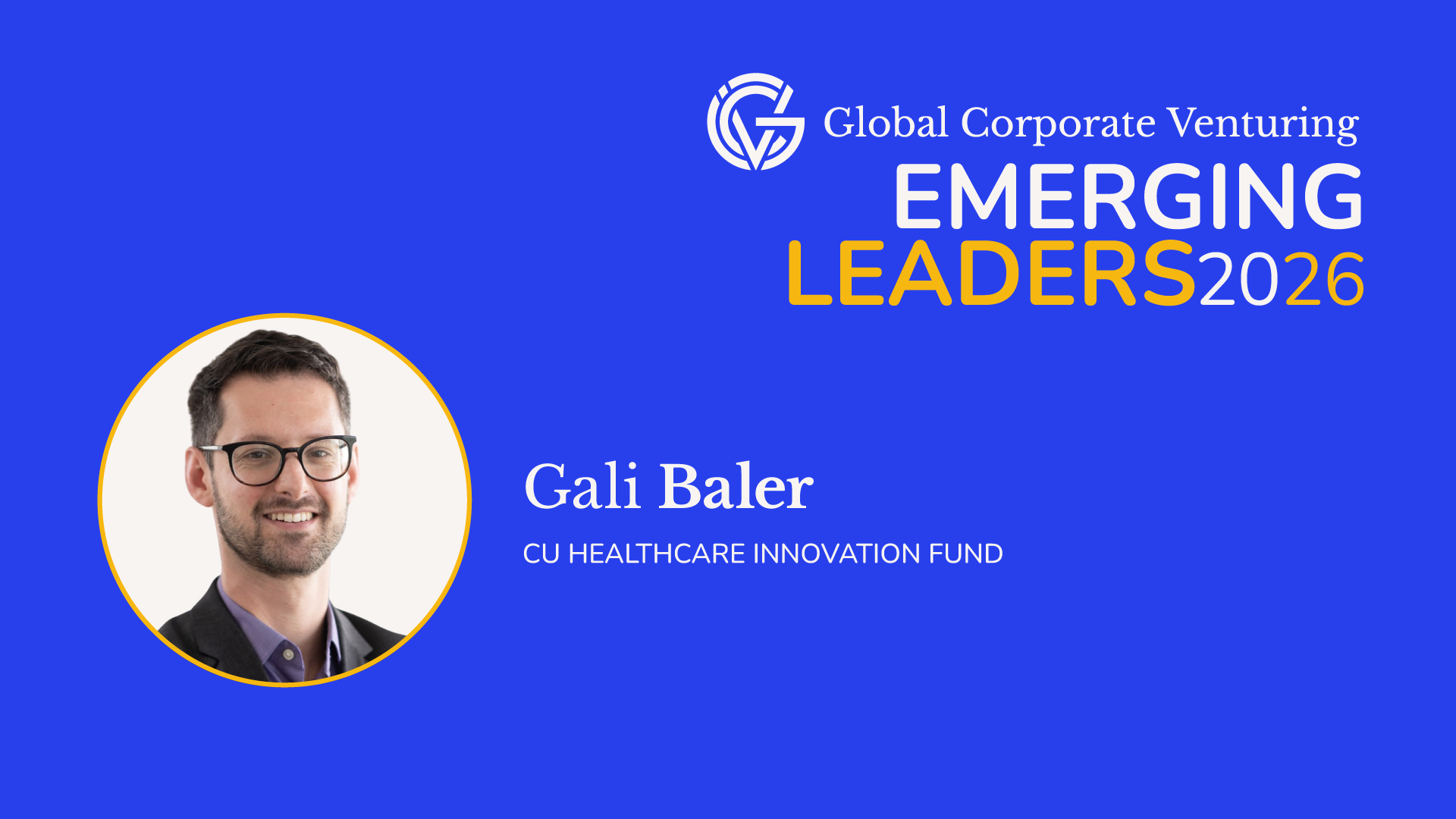 Gali Baler Emerging Leaders 2026