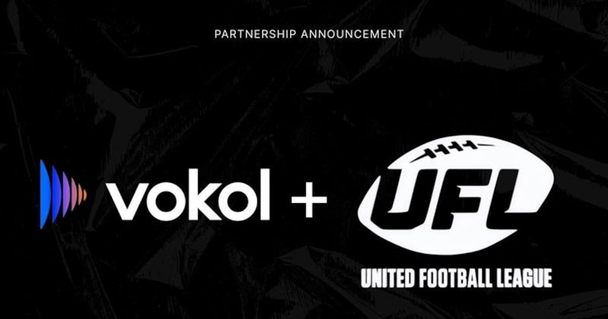 AI audio startup Vokol adds first league user with UFL