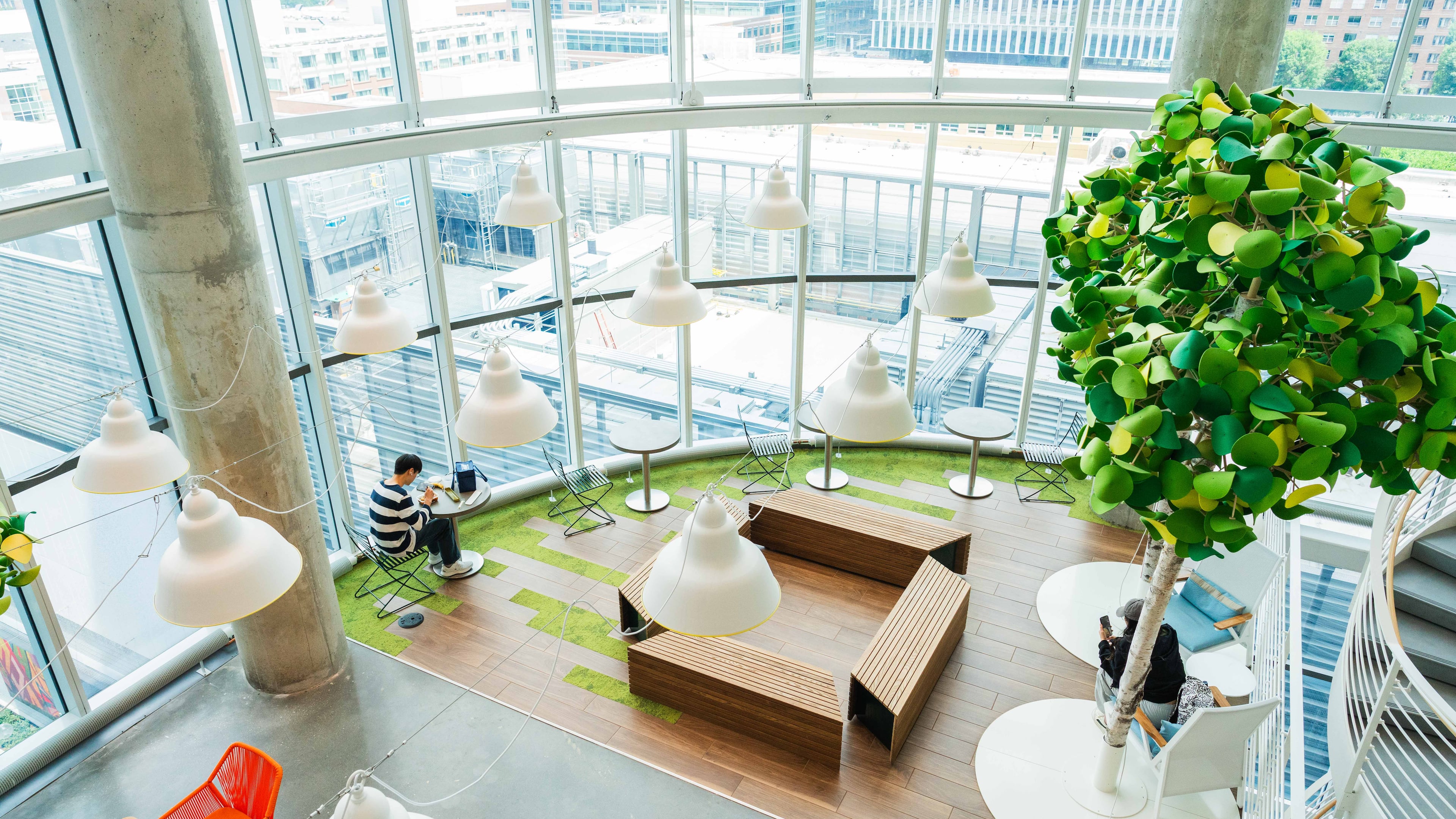 Coda at Tech Square is a business incubator close to Georgia Tech's campus in Midtown. (Courtesy of Portman Holdings)