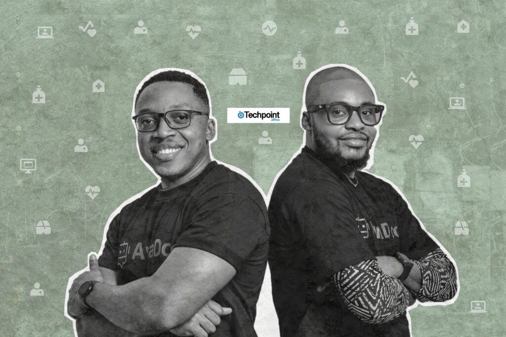 Chinonso Egemba and Jesse Benedict, co-founders of AwaDoc