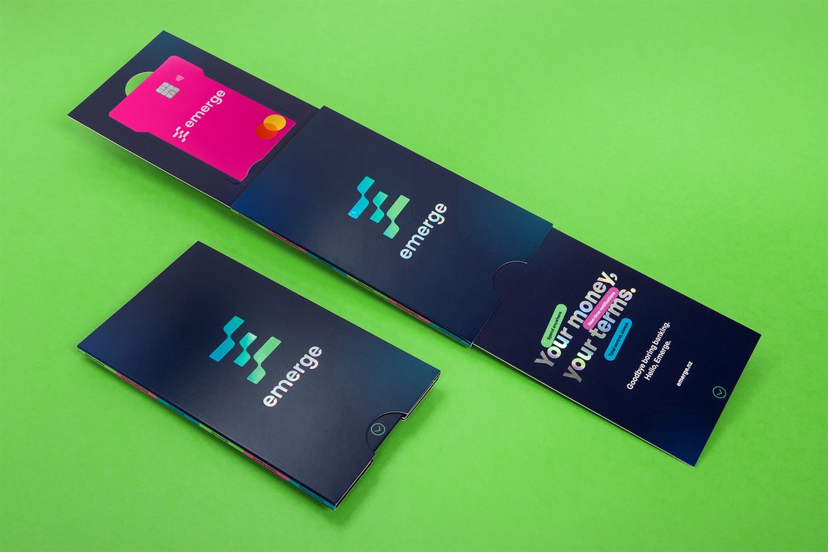 Burgopak designs packaging for fintech startup – transforming an envelope into an event