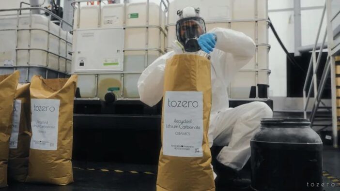 German startup Tozero launches battery recycling demo plant – Electric & Hybrid Vehicle Technology International