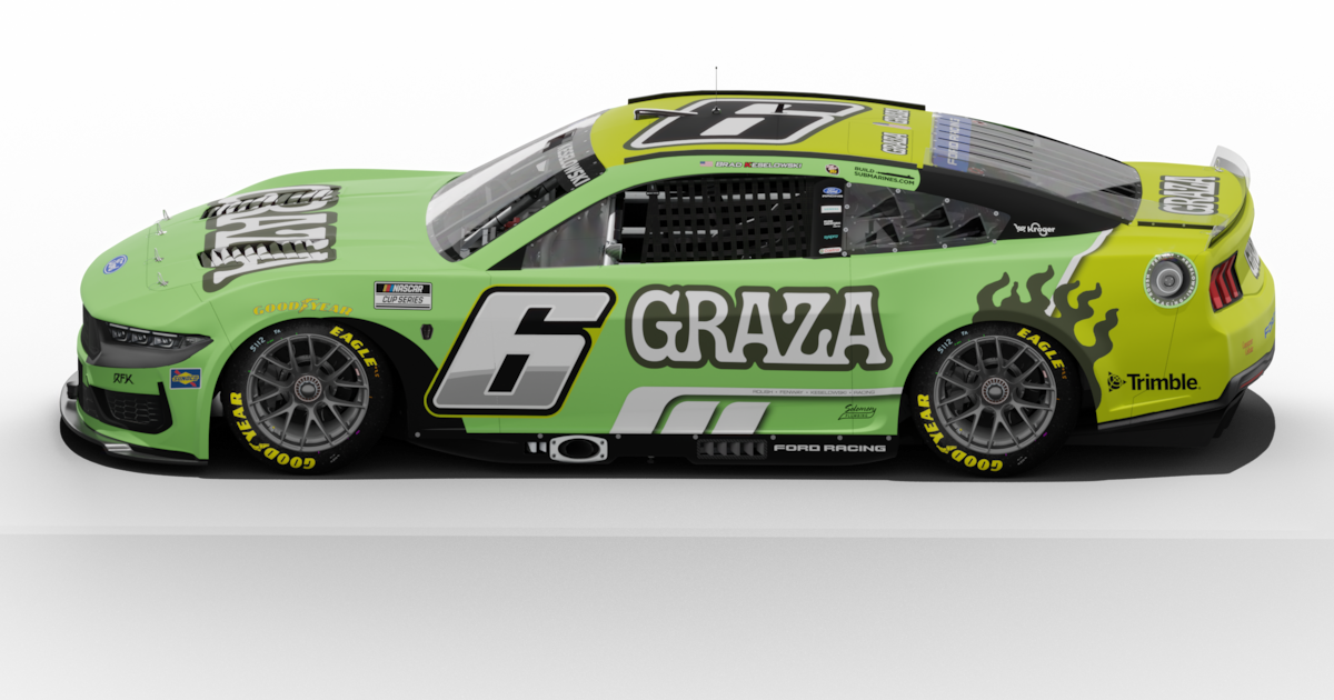 Squeeze play: RFK Racing brings olive oil startup Graza into NASCAR
