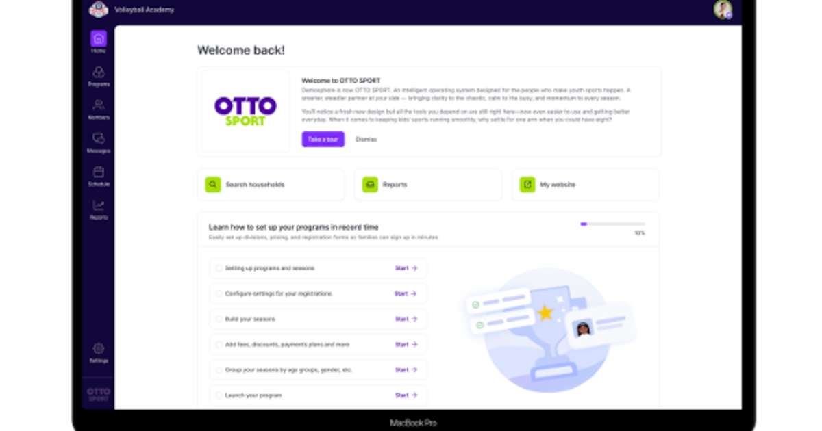 Youth sports management platform Otto Sport AI launches with $16.5M seed round