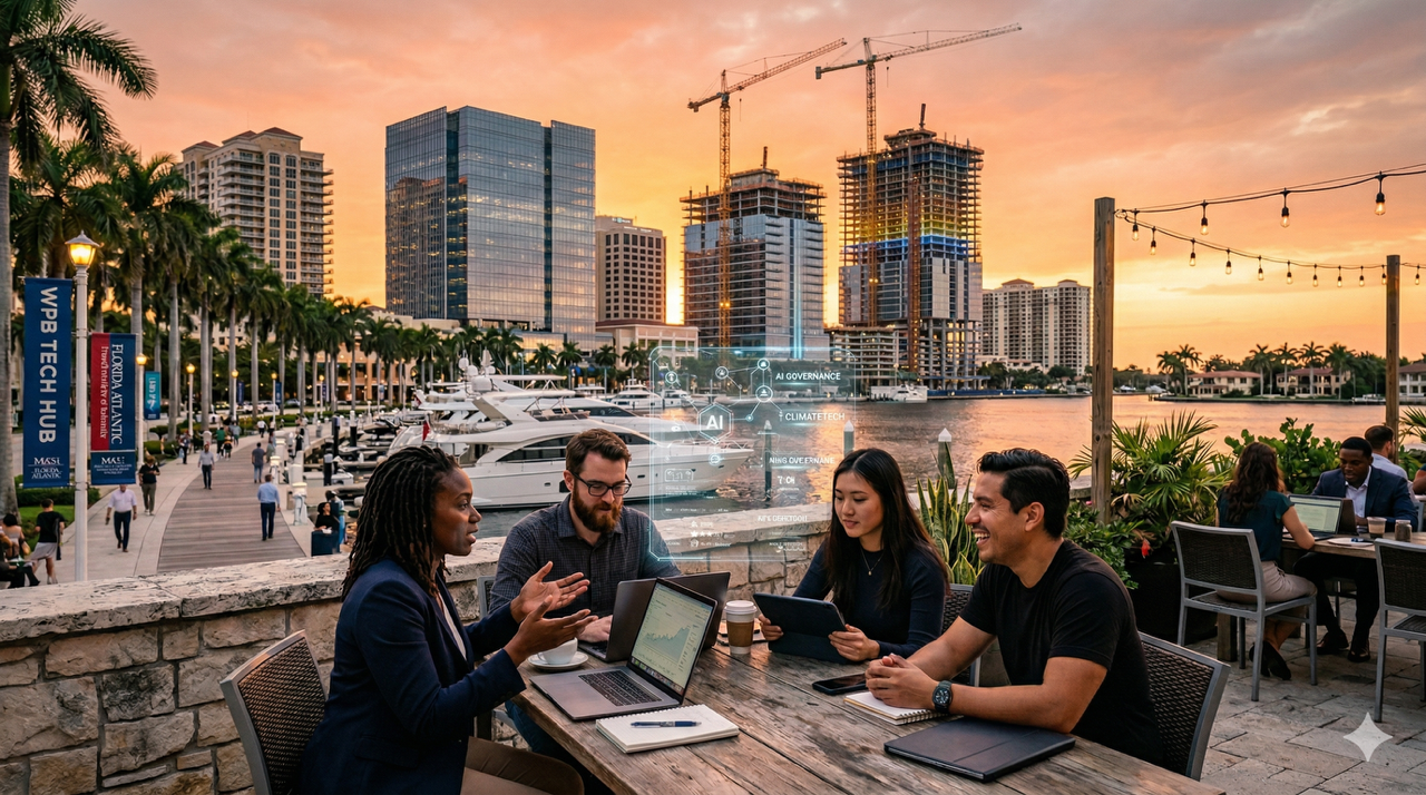 Palm Beach County is turning inbound talent, AI trust, and institutional growth into a serious innovation ecosystem - Refresh Miami