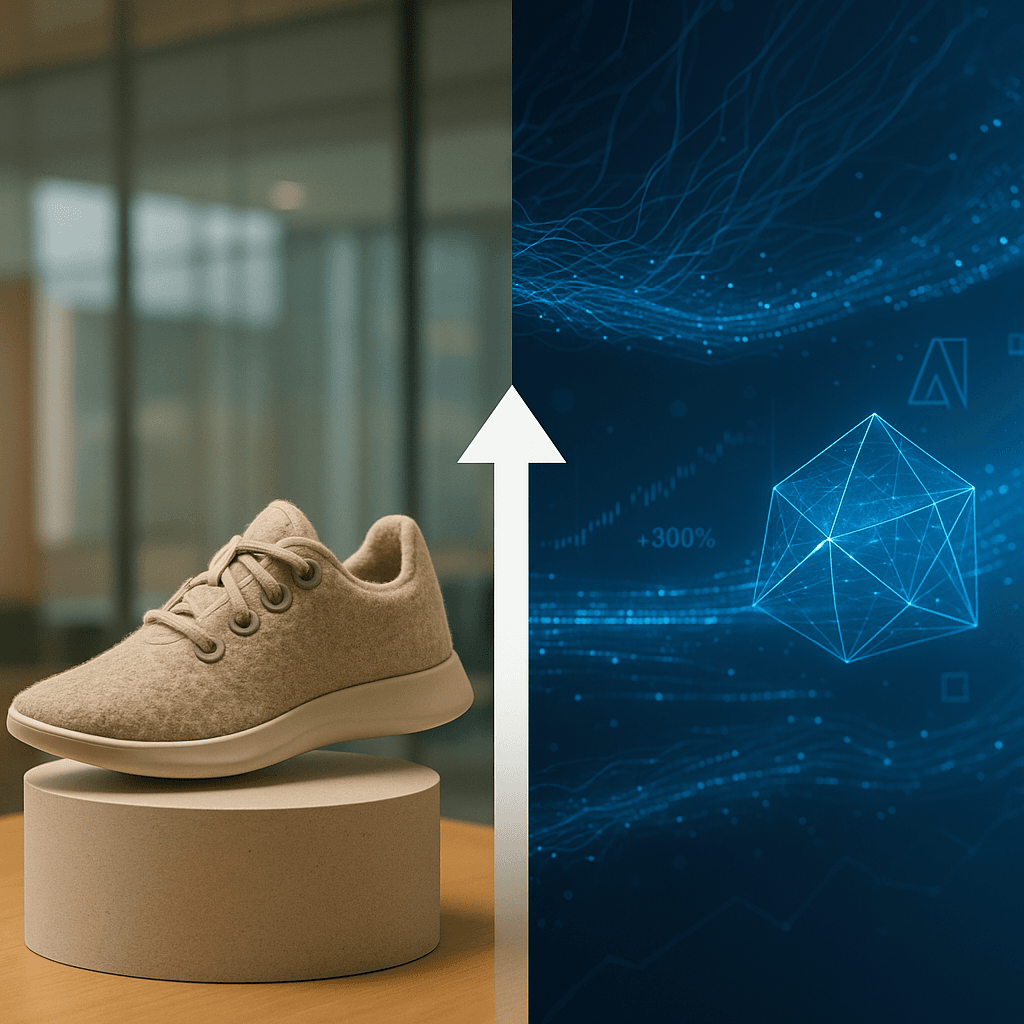 Allbirds Ditches Shoes for AI, Stock Rockets 300%