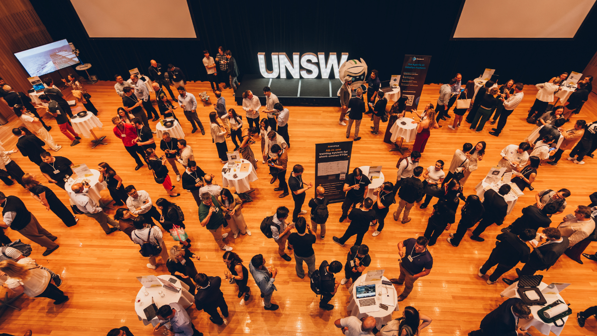 A birds eye view of the UNSW Demo Day