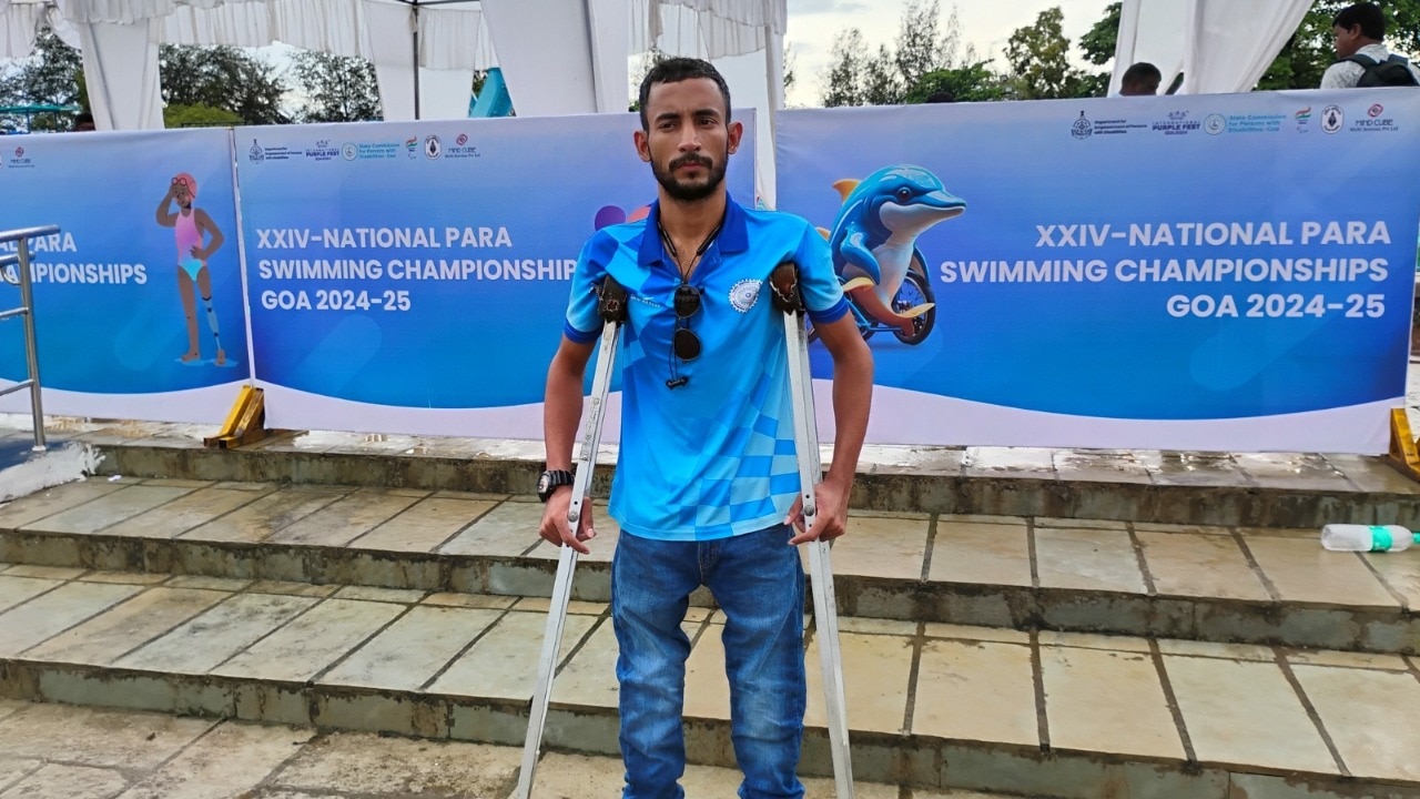 Disability didn’t stop him: IIT Roorkee grad, startup founder, swimming champion