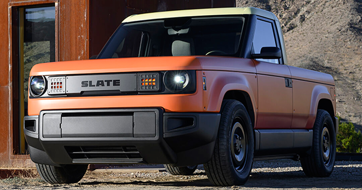 EV Truck Startup Slate, Backed by Bezos, Raises $650 Million - TT