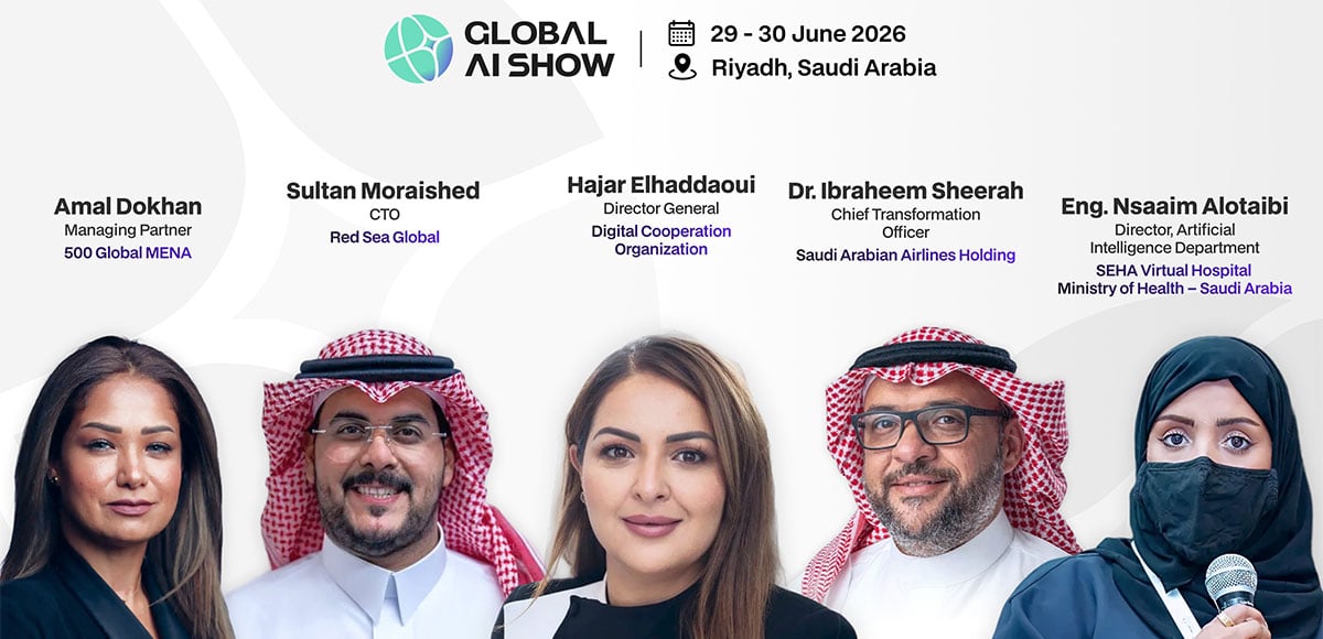 Global AI Show Riyadh reveals powerhouse speaker lineup