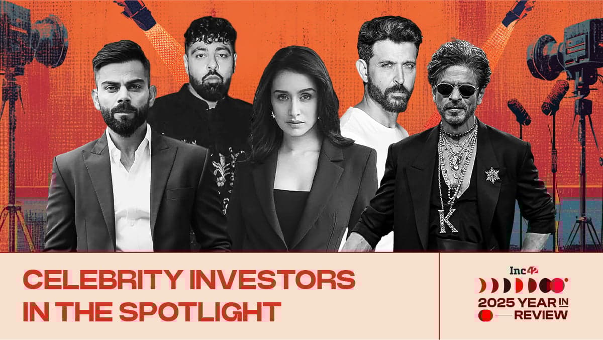 Stardom Meets Startups: Here Are The Top Celebrity Startup Investors Of 2025