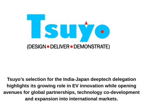 Tsuyo Manufacturing Selected for India-Japan Deeptech Delegation, Eyes Global EV Collaborations - America | Energetica India Magazine