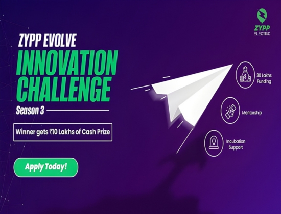 Zypp Electric Unveils EVolve Innovation Challenge Season 3 with Funding of up to INR 30 Lakh for EV Innovators - Asia Pacific | Energetica India Magazine
