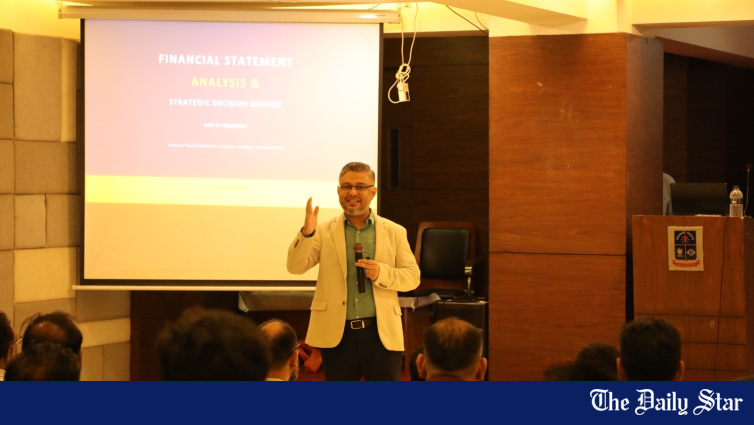 AI for professionals workshop held in Dhaka