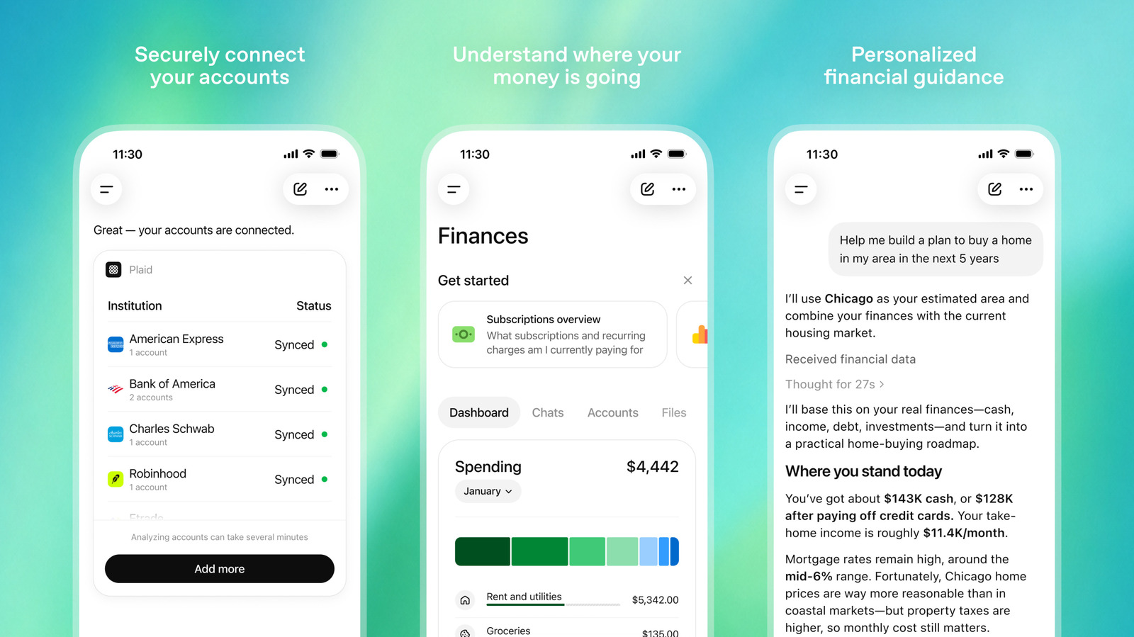 ChatGPT will offer personalized financial advice (if you connect your bank account) - Engadget