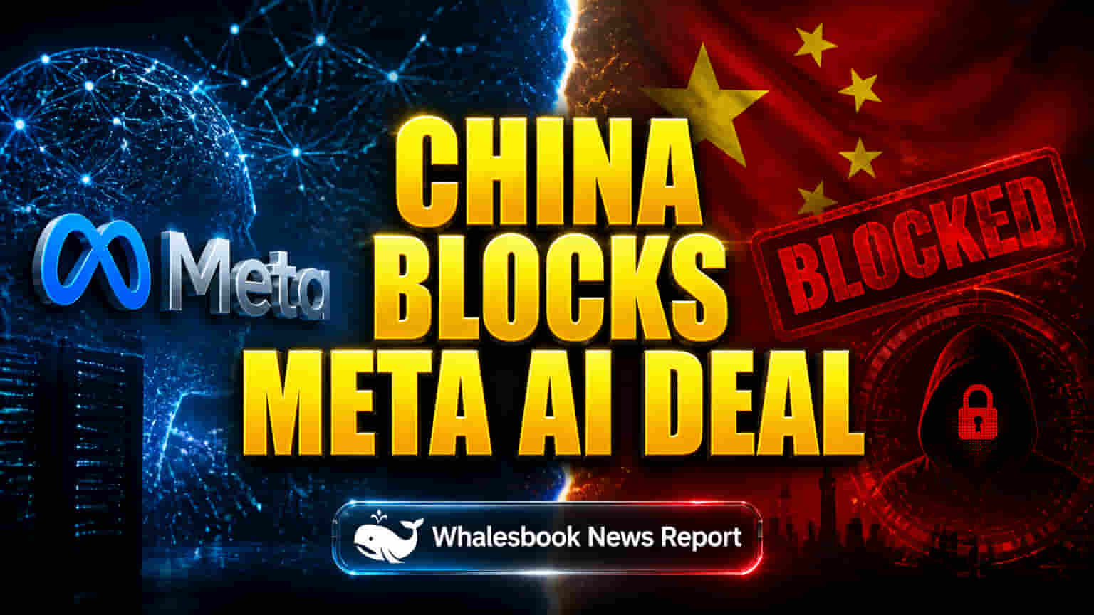 China Blocks Meta AI Deal, Sparking Global Tech Merger Shake-up