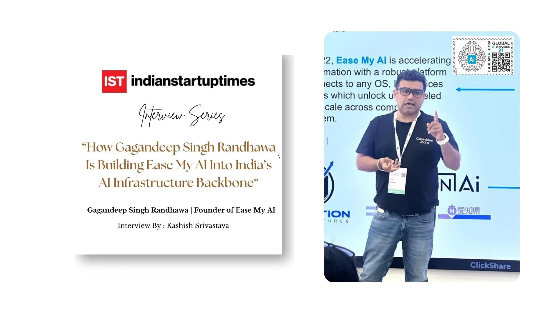 How Gagandeep Singh Randhawa Is Building Ease My AI Into India’s AI Infrastructure Backbone - Indian Startup Times