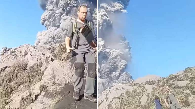 'It's killed them': Shocking video captures panic as Mount Dukono erupts in Indonesia