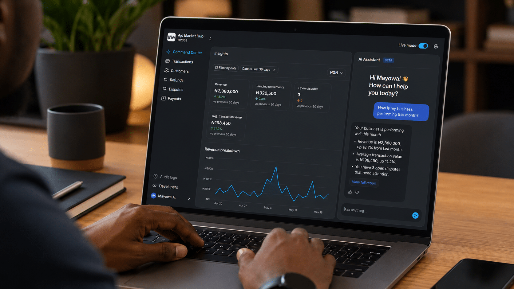 Paystack bets on an AI-powered dashboard to drive value for over 300,000 businesses