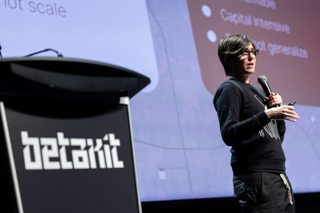 Raquel Urtasun at BetaKit Most Ambitious: Town Hall