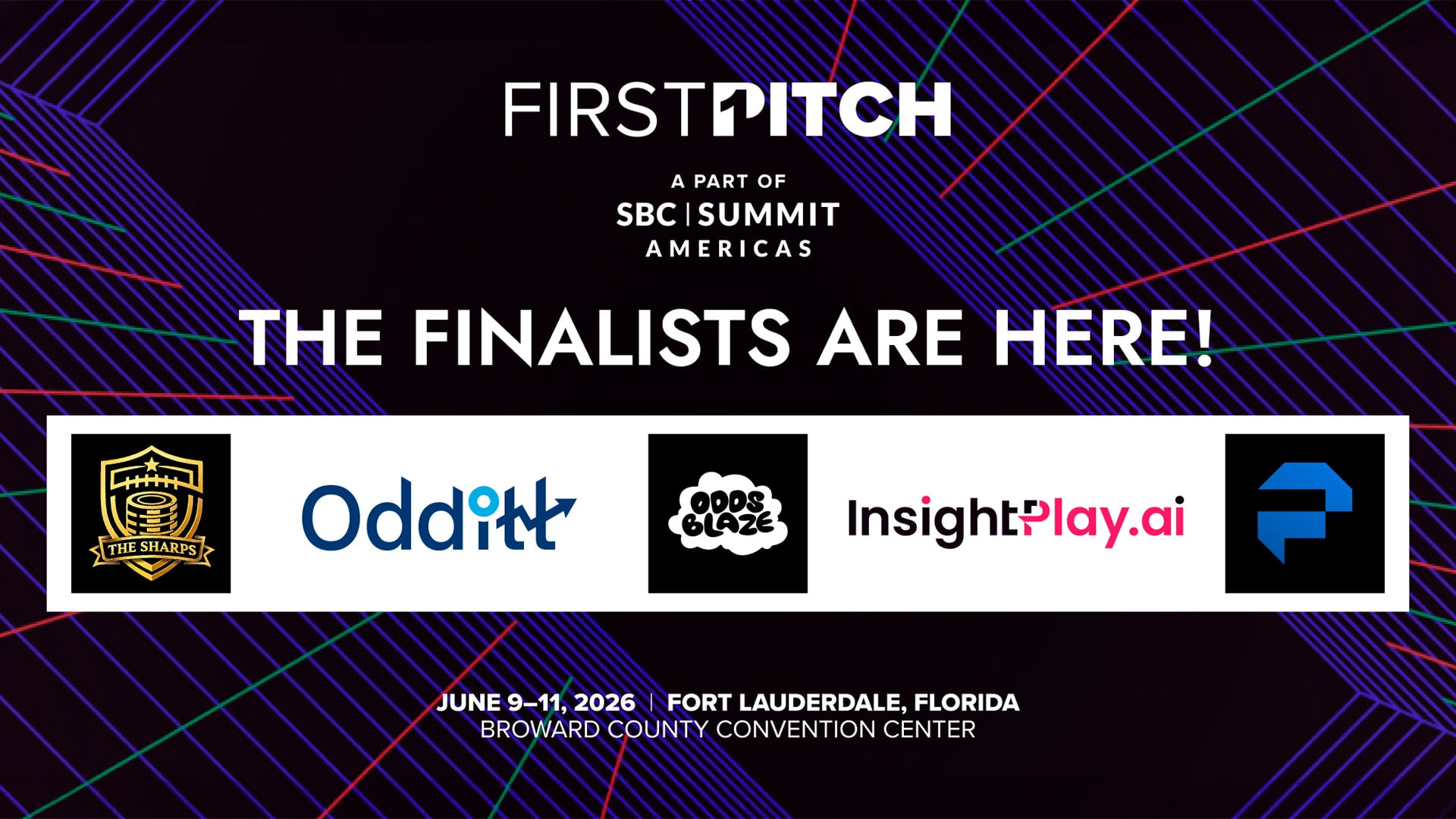 SBC unveils finalists for First Pitch Americas start-up competition | Yogonet International