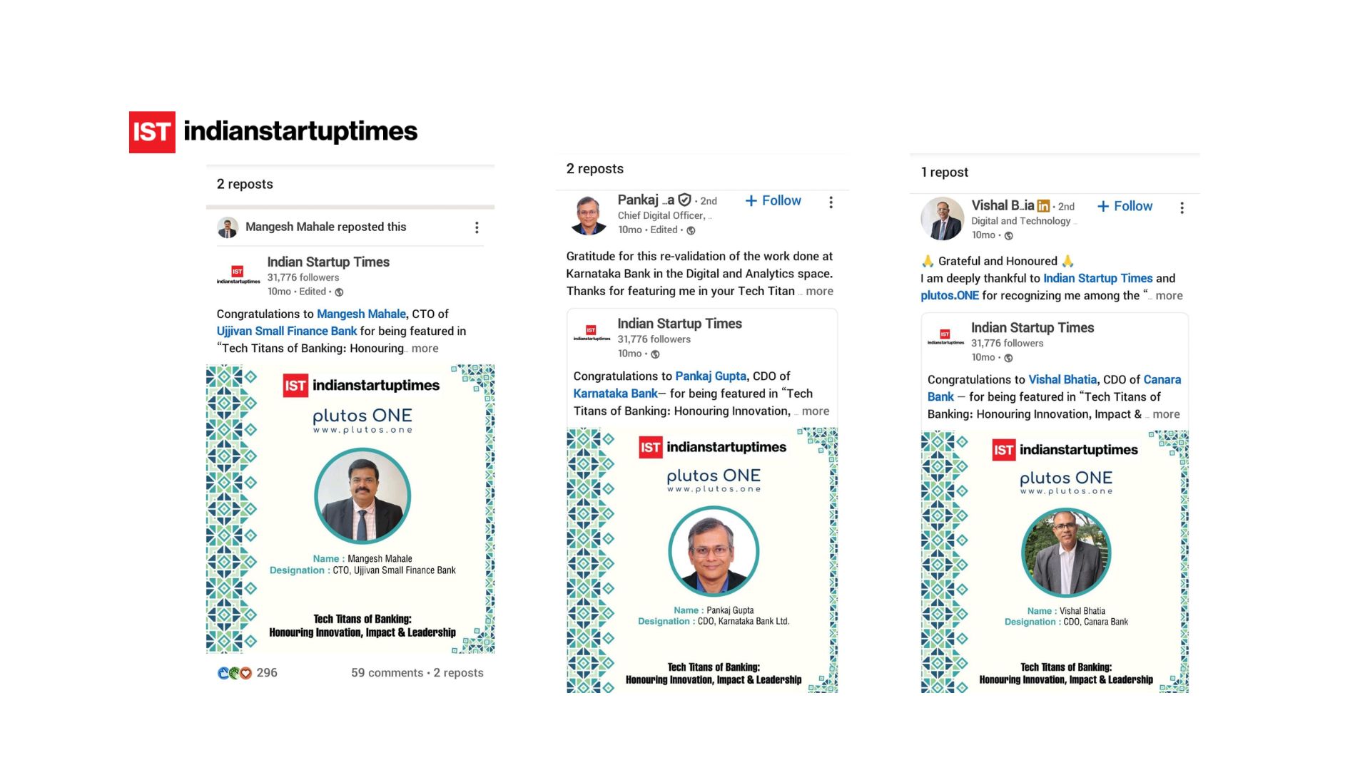 Tech Titans of Banking: Honouring Innovation, Impact & Leadership - Indian Startup Times