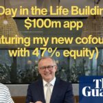 Tech founders use AI-generated images to poke fun at Anthony Albanese in protest against tax changes
