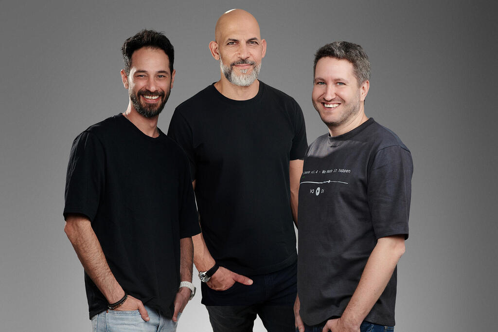 מייסדי Airis Labs מימין רותם אבלס עמוס להב ו נועם פרידמן