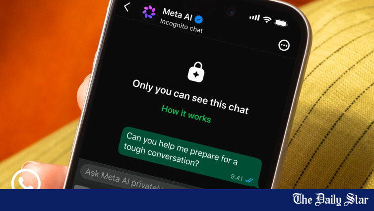 WhatsApp rolls out incognito chat with Meta AI