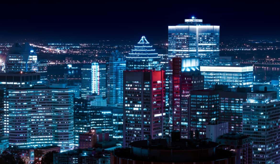 montreal skyline Walking around alone at night canada homicides