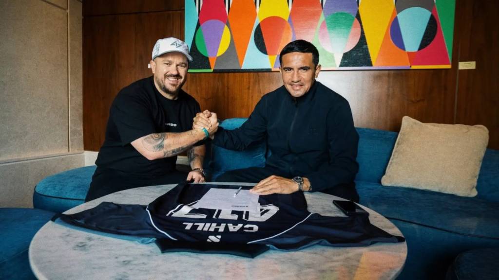 Socceroos legend Tim Cahill joins sports swag design platform Nardo’s $1 million funding round