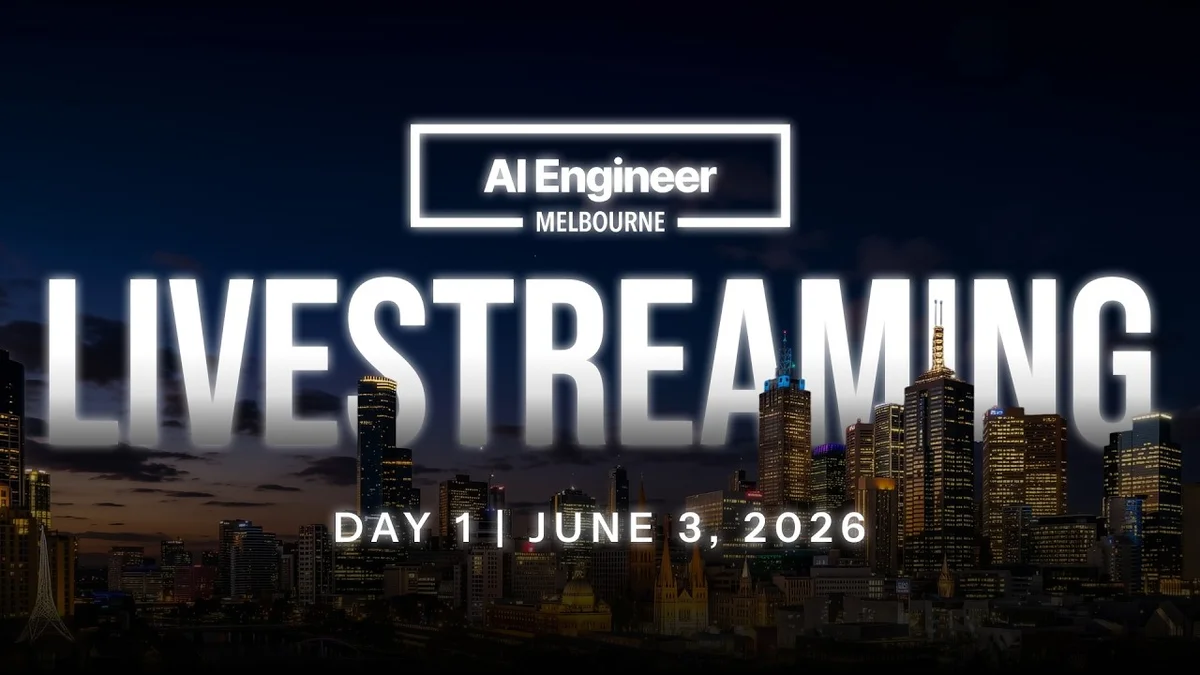 AI Engineer Melbourne 2026 Keynote Livestream