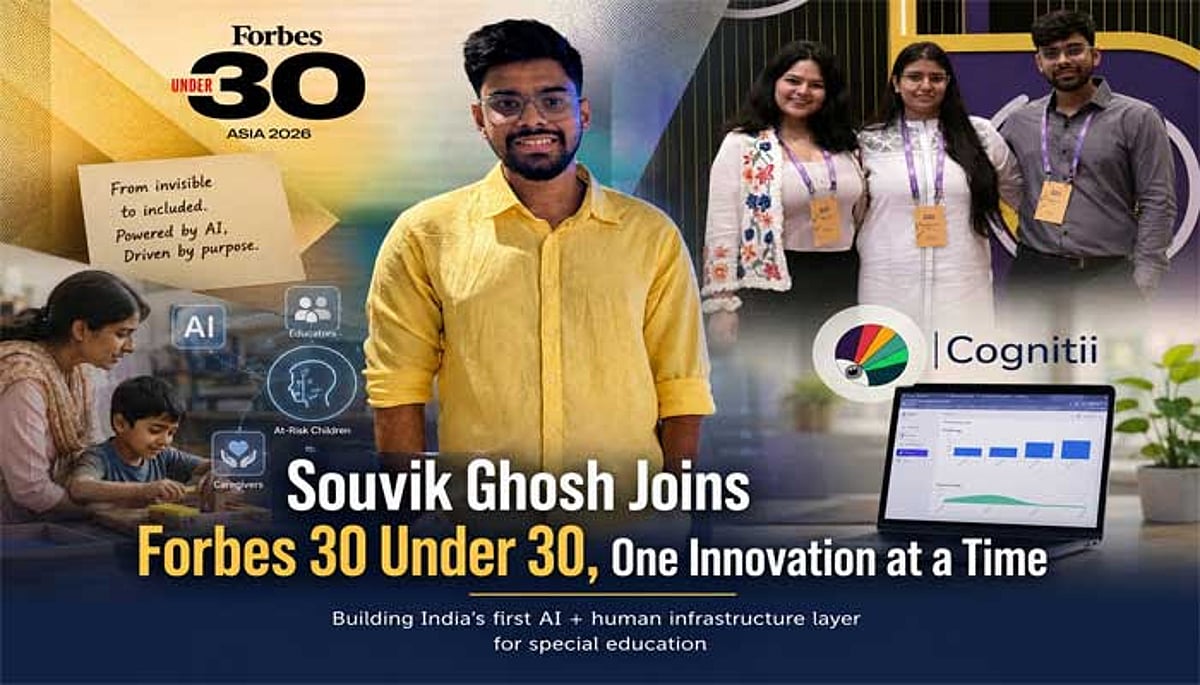 IIIT Hyderabad student makes it to Forbes 30 under 30 with AI startup
