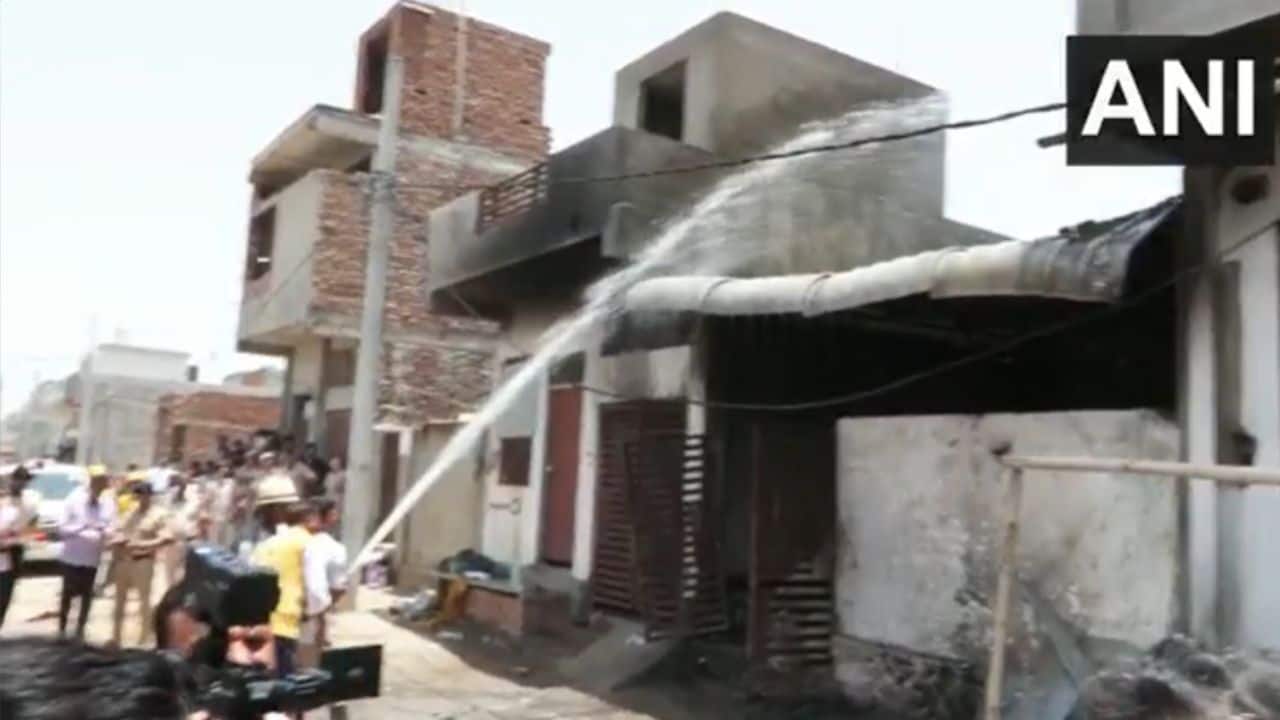 Jaipur firecracker blast: 10 cops suspended including SHO, manhunt on for absconding operator after eight killed