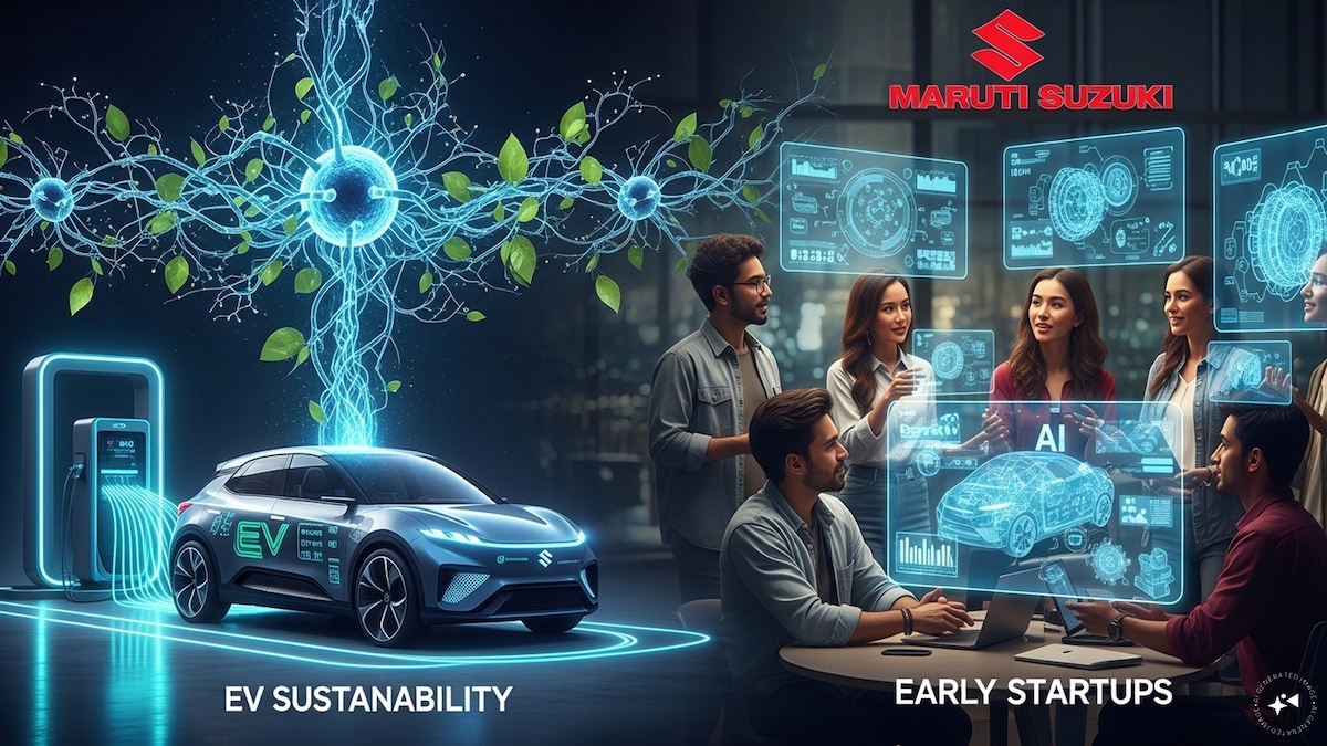 Maruti Suzuki's latest startup bets reveal two big priorities: AI and EV sustainability - CNBC TV18