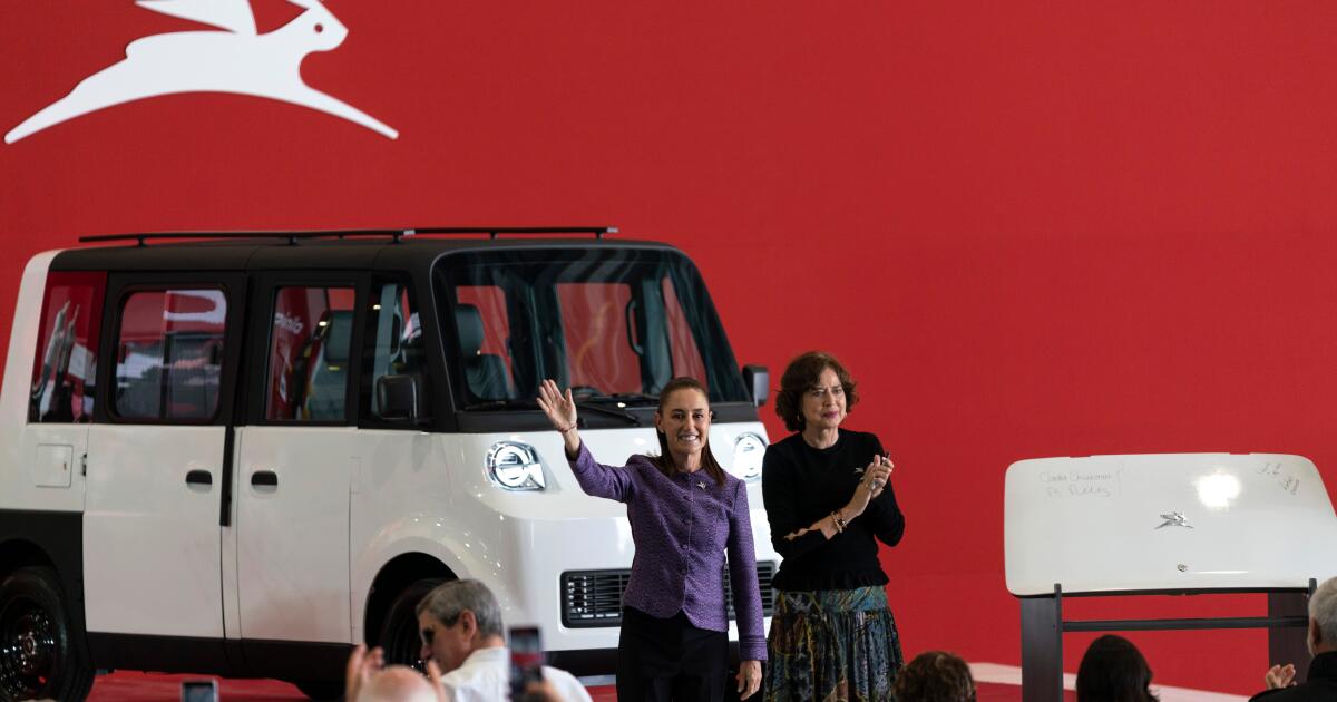 Mexico’s president unveils affordable EV prototype backed by government