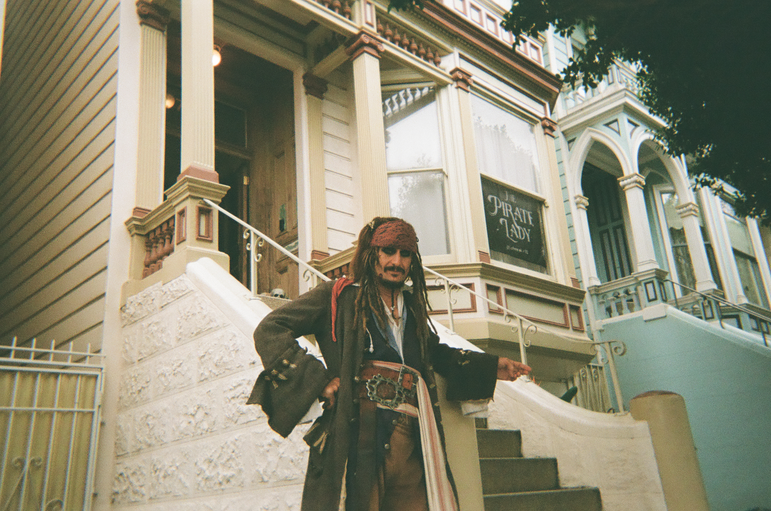 How to launch an AI meeting app in San Francisco? Rent a pirate and a Painted Lady.