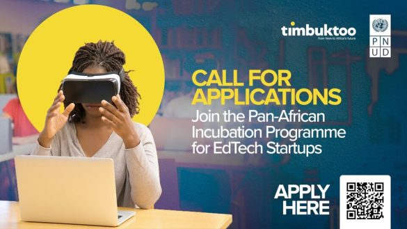 Call For Applications: UNDP Africa Timbuktoo Pan-African Incubation - MSME