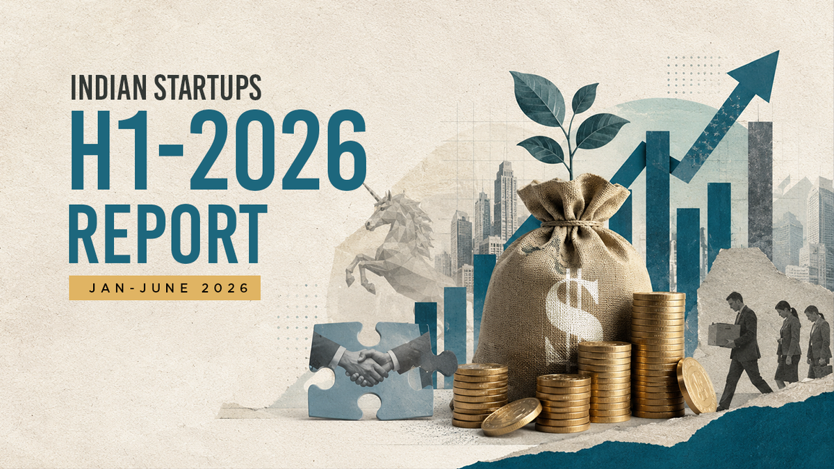 Indian startups raise $7.4 Bn in H1 2026 as CRED-Meta deal lifts funding