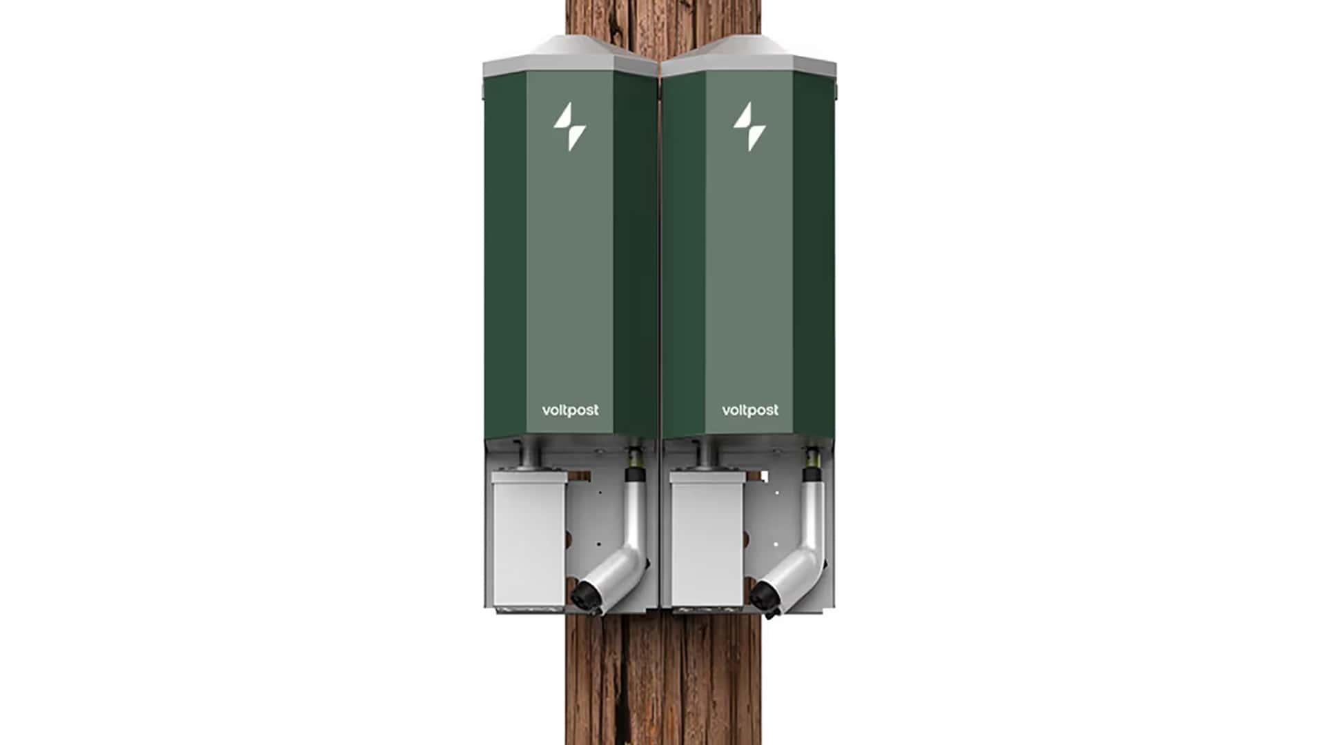 No driveway? Voltpost’s clever lamppost EV chargers are coming to a parking spot near you
