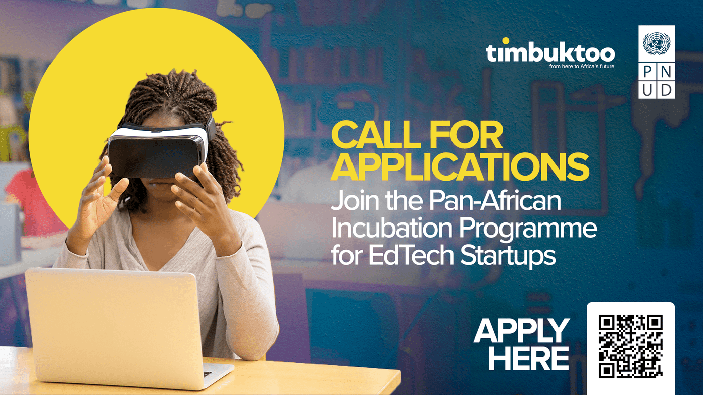 UNDP Opens Applications for timbuktoo EdTech Hub to Support African Education Technology Startups 2026 - Global South Opportunities