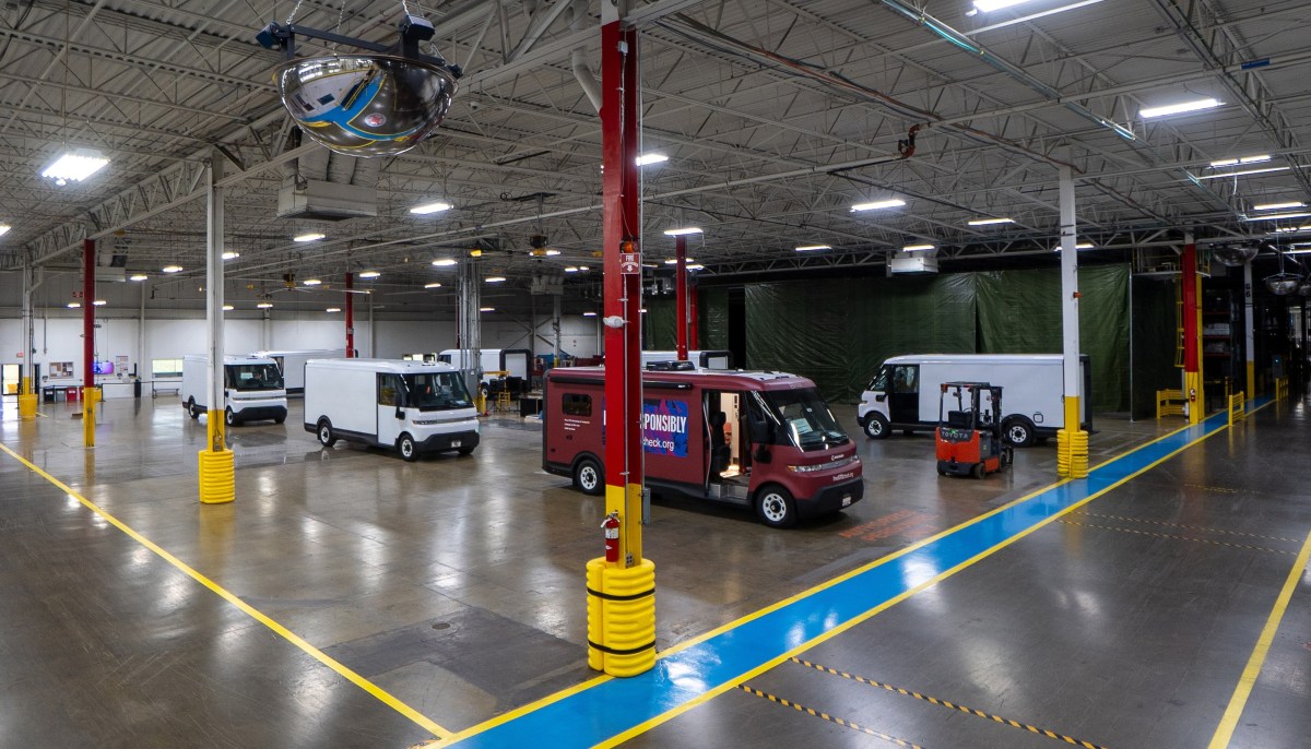 Grounded Detroit facility