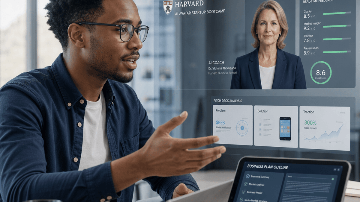 Harvard's $699 bootcamp deploys AI avatars as startup coaches