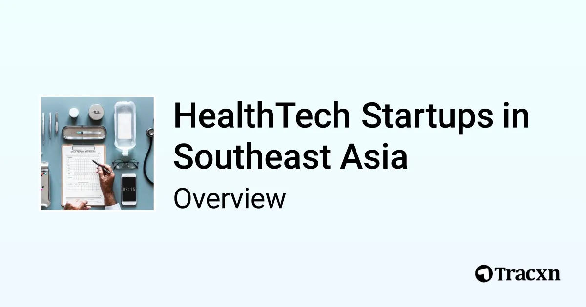 List of 3,629 HealthTech Startups in Southeast Asia & Market Trends (Jul 2026) - Tracxn