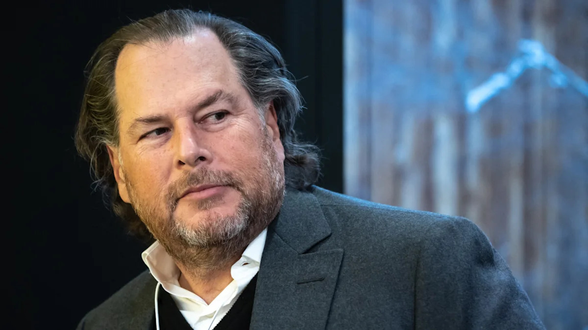 Marc Benioff says experts are wrong about tech job deaths to AI, but backs startup replacing workers with AI