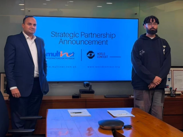 multinet ceo adnan zaidi and world context ceo sherdil ali khan announce a partnership world context