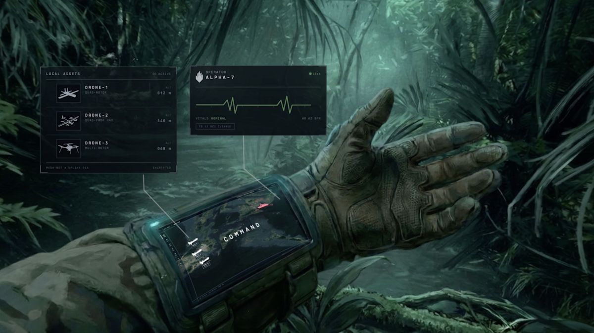 Defense startup raises $61 million to put AI into a wrist-worn display
