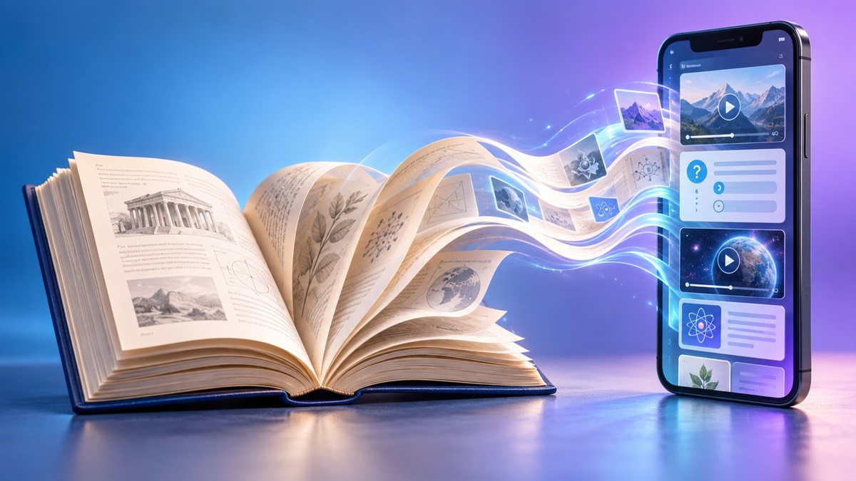 Startup turns textbooks into TikTok-style educational feed